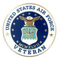 Military - U.S. Air Force Veteran Pin